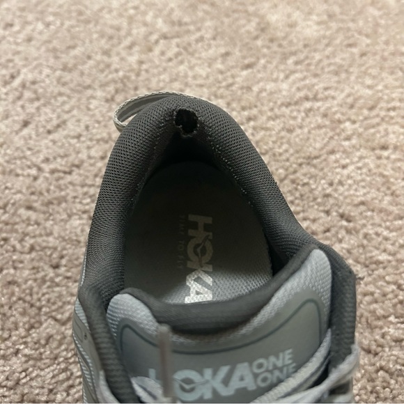 Hoka One One Bondi 7 X-Wide Gray Men’s Size 9 - Picture 14 of 16